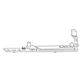 SUPPORT D ANGLE EV-1-Z OB  G TOPSTAR EV-1-Z GAUCHE SL