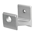 Patère seule aluminium sur lisse