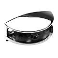Support tablette plat pour épaisseur 11 mm maxi en zamak chromé