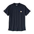 T SHIRT FORCE®  SS POCKET NAVY  T. M 65% COTON/35% POLY 195g/m²