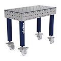 Table de soudage avec roulettes