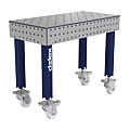 Table de soudage avec roulettes