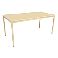 TABLE POLYVALENTE BEIGE 750X2200X800MMM EP PLATEAU 25MM