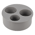 Tampon de réduction opercule Ø100 PVC mâle - femelle photo du produit