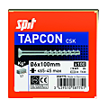 Vis béton tête fraisée acier zingué TAPCON CSK