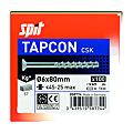 Vis béton tête fraisée acier zingué TAPCON CSK
