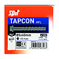 Vis béton tête hexagonale acier zingué TAPCON HFL