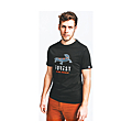 TEE-SHIRT 100% COTON BIO NOIR FOREST NATURAL WORKWEAR TAILLE M
