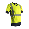 TEE-SHIRT KOMO II HV MC GRS 50% COTON 50% POLYESTER JAUNE TAILLE XL