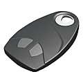 TELECOMMANDE INTRATONE HF ECO 2 CANAUX 868MHZ COULEUR NOIR