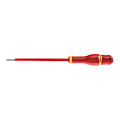 TOURNEVIS ISOLE 1000 VOLTS LONG 175 MM POUR VIS A FENTE