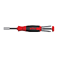Tournevis porte embout Liftup Plat/Philips, magasin 6 embouts long. 70 mm
