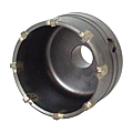 TREPAN A CONE Ø 90 MM POUR PORTE TREPAN SDS+ BETON PIERRE PASTILLES CARBURE