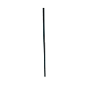 Tringle espagnolette ronde réglable Ø 14 mm, en 2,5 m, noir