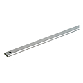 Tringle plate 16 x 6 mm, longueur 2 m, en zamak chromé