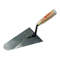 TRUELLE ITALIENNE BOUT ROND SOUDEE 18CM MANCHE BOIS