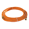 TUYAU CAOUTCHOUC 10M Ø INT. 6,3 NF EN 559 MONTE AVEC RACCORDS SERTIS 3/8