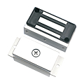 VENTOUSE ELECTROMAGNETIQUE COMPACT 12VCC 80KG AVEC CONTACT DE POSITION PR CASIER