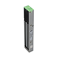 VENTOUSE ELECTROMAGNETIQUE EN APPLIQUE LUMINEUSE 12/24VCC 300KG CONFORME
