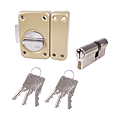 Jeu de verrou à bouton V136 et cylindre 7101