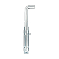 VERROU A VISSER ROND DEMONTABLE 200 MM 