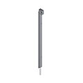 VERROU DE CONDAMNATION N-6943 LONG 500 MM LAQUE GRIS 9006