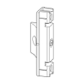 VERROU MEDIAN INVISIBLE OUVRANT ZV SL ZV