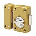 VERROU SURETE A BOUTON V136 7640 CYLINDRE 45 S'ENTROUVRANT PAR 2 SUR MV