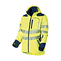 VESTE SOFTSHELL HAUTE VISIBILITE LUKLIGHT JAUNE FLUO/MARINE TAILLE XL