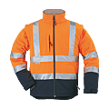Veste softshell haute visibilité 2 en 1 Station photo du produit