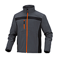 VESTE SOFTSHELL MACH2 TAILLE XL GRIS / ORANGE