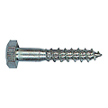 VIS A BOIS 6 PANS ZINGUEE 10 X 60 MM 