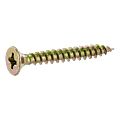 Vis à bois tête fraisée Pozidriv acier zingué bichromaté photo du produit