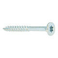 Vis à bois tête fraisée Torx acier zingué blanc photo du produit