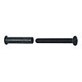 VIS A DOUILLE FER NOIR CEMENTEX Ø 4 MM POUR PORTE EPAIS 58 A 68 MM ANC.42651