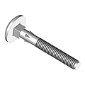 Vis alu pour penture tête ronde collet carré / Japy photo du produit