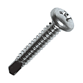 VIS AUTOPERCEUSE PHILLIPS TETE BOMBEE CYLINDRIQUE ZINGUEE EN 4,8 X 19 MM