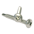 Vis autoperceuse tête cylindrique Carrée inox A2 photo du produit