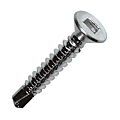 VIS AUTOPERCEUSE TETE FRAISEE ZINGUEE EMPREINTE CARREE N°2 EN 4,8 X 60 MM