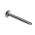 VIS AUTOPERCEUSE TORX INOX A2 TETE CYLINDRIQUE 4,8 X 19 MM