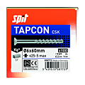Vis béton tête fraisée acier zingué TAPCON CSK photo du produit