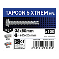 Vis béton tête hexagonale acier zingué TAPCON 5 XTREM photo du produit