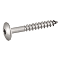 Vis de façade tête cylindrique extra-large Torx inox A2