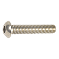 Vis métaux tête bombée  6 pans creux inox A2 photo du produit