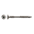 Vis de façade tête fraisée bombée réduite Torx inox A2
