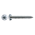 VIS SPAX S TETE RONDE TORX 6 X 80 MM ZINGUE BLANC _ BOITE DE 200