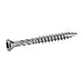 VIS TERRASSE 5 X 60 MM TETE FRAISEE INOX BOMBEE SIX LOBES AISI410 T25