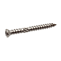 VIS TF TORX T25 DOUBLE FILET 5 X 70 MM SPECIALE TERRASSE BOIS INOX A2