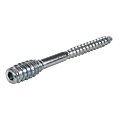 VIS TOP-ROC BOIS FILET 22 MM EN 6 X 100 AVEC CHEVILLE TRAVERSANTE