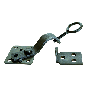 Ferrure De Sécurité Antichasse Gris Antique PZ - Protection De Cylindre Pour Portes